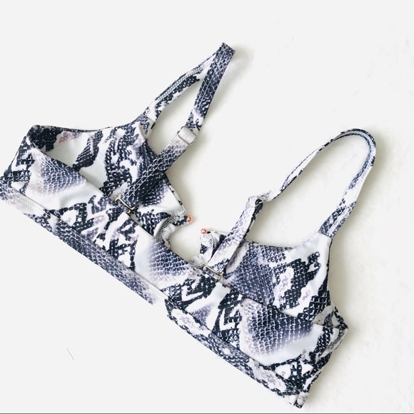 Ombré Snake Print High Waisted Bikini - Picture 9 of 12